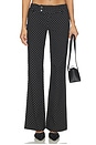 view 1 of 6 Kittie Pant in Black Dot