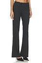 view 2 of 6 Kittie Pant in Black Dot
