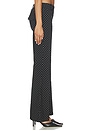 view 3 of 6 Kittie Pant in Black Dot