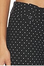 view 6 of 6 Kittie Pant in Black Dot