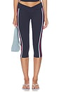 view 1 of 6 Tatum Pant in Navy Stripe