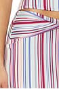 view 6 of 6 Haze Twist Skirt in Variegated Stripe