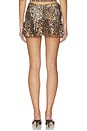 view 4 of 6 Azalea Twist Mini Skirt in Leopard Mesh