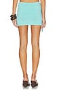 view 4 of 6 Drawstring Knit Skirt in Aqua