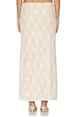 view 4 of 6 Karolina Maxi Skirt in White