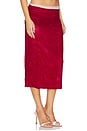 view 2 of 6 Caline Midi Skirt in Red