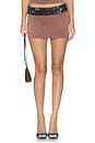 view 1 of 6 FALDA THARA MINI  in Chocolate