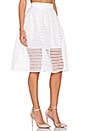 view 2 of 4 ЮБКА МИДИ TWIST in White
