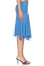 view 4 of 6 Clea Skirt in Cobalt