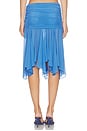 view 5 of 6 Clea Skirt in Cobalt