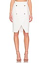 view 1 of 3 Wrap You Up Midi Skirt in White