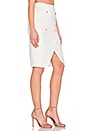 view 2 of 3 Wrap You Up Midi Skirt in White