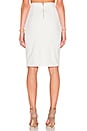 view 3 of 3 Wrap You Up Midi Skirt in White