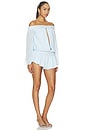 view 3 of 5 Tessie Playsuit in Blue