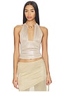view 1 of 4 VIANNA トップ in Gold