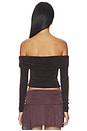 view 3 of 4 I.AM.GIA Korra Top in Dark Brown