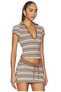 view 2 of 5 Kaydin Top in Multi Stripe