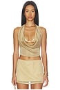 view 1 of 5 Makena Two-piece Top 2.0 in Gold
