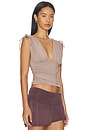view 2 of 4 Halona Top in Mocha