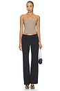 view 4 of 5 Tamora Corset Top in Taupe