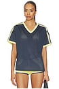 view 1 of 4 Jayna Tee in Dusty Blue