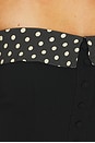 view 5 of 5 Kittie 2.0 Bustier in Black Base With Reverse Dot