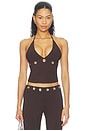 view 1 of 4 Marren Halter Top in Brown