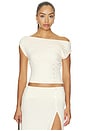 view 1 of 5 Alyssa Top in Cream