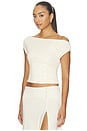 view 2 of 5 Alyssa Top in Cream