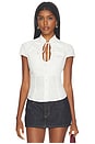view 1 of 4 Viola Top in White