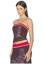 view 2 of 5 Serah Top in Chocolate