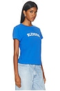 view 2 of 4 Kayla Baby Tee in Blue