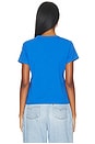 view 4 of 4 Kayla Baby Tee in Blue