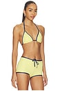 view 2 of 5 Kristin Bikini Top in Pale Yellow