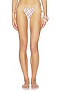 view 3 of 7 Reversible Ave Bikini Bottom in Plaid