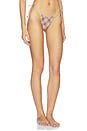 view 4 of 7 Reversible Ave Bikini Bottom in Plaid