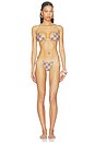 view 6 of 7 Reversible Ave Bikini Bottom in Plaid