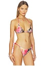 view 2 of 4 Finlea Bikini Top in Animalier Floral