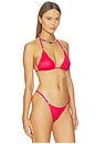 view 3 of 6 Reversible Bikini Top in Pink