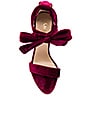 view 4 of 5 SANDALIAS SAGE in Bordeaux Velvet