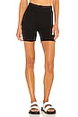 view 1 of 4 Mackay Rib Bike Short in Jet Black