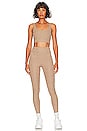 view 4 of 4 Swirl 3D Sportsbra in Mocha