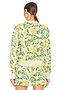 view 3 of 4 Citron Hyper Reality Knit Crew Sweatshirt in Lemonade