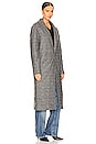 view 3 of 4 Maddux Patchwork Coat in Heather Grey