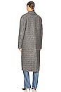 view 4 of 4 Maddux Patchwork Coat in Heather Grey