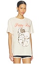 view 3 of 4 Kewpie Puppy Love Tee in Cream