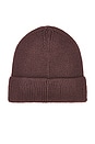 view 3 of 3 Logo Box Cuffed Beanie in Tawny Quartz