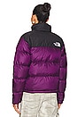 view 5 of 7 1996 Retro Nuptse Jacket in Black Currant Purple