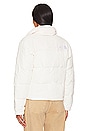 view 4 of 5 W 92 Ripstop Nuptse Jacket in White Dune