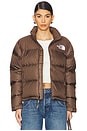 view 1 of 7 1996 Retro Nuptse Jacket in Smokey Brown